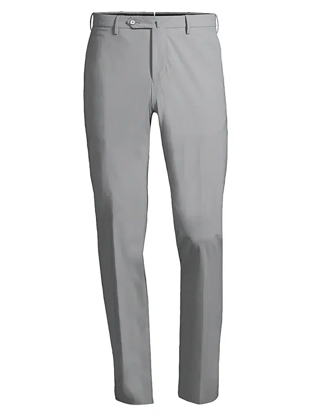 Men's Super-Stretch Kinetic Trousers - Light Grey