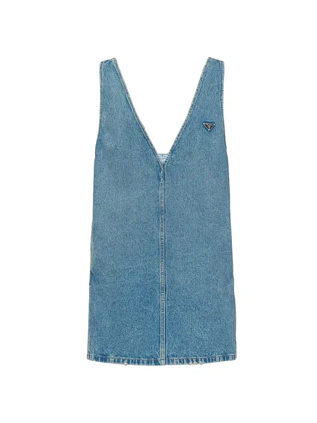Women's Denim Dress - Blue