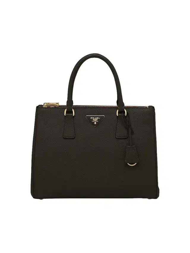 Prada Women's  Galleria Saffiano Leather Top Handle Bag - Black