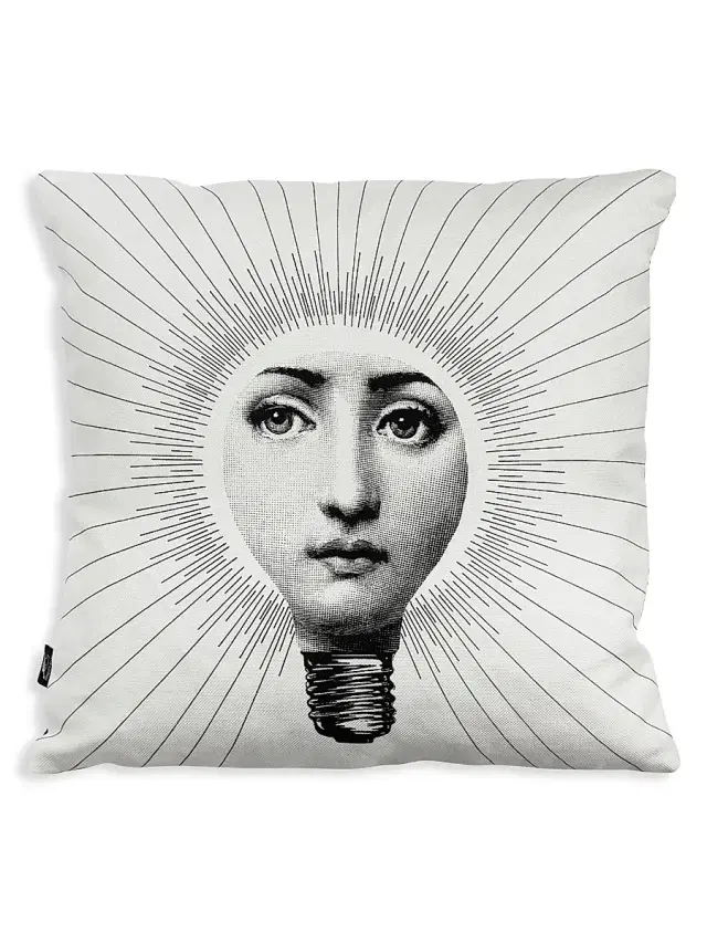 FORNASETTI Tema e Variazioni Throw Pillow