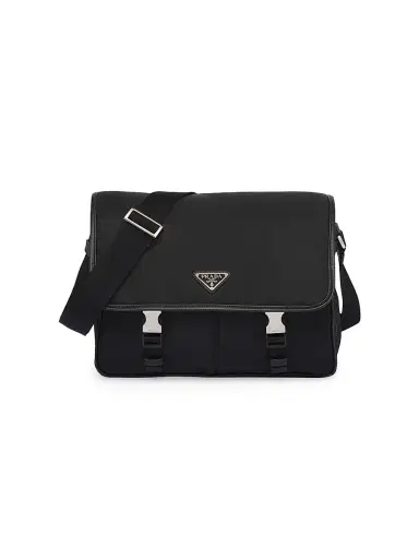 Prada Men's Re-Nylon And Saffiano Shoulder Bag | Thumbnail 1