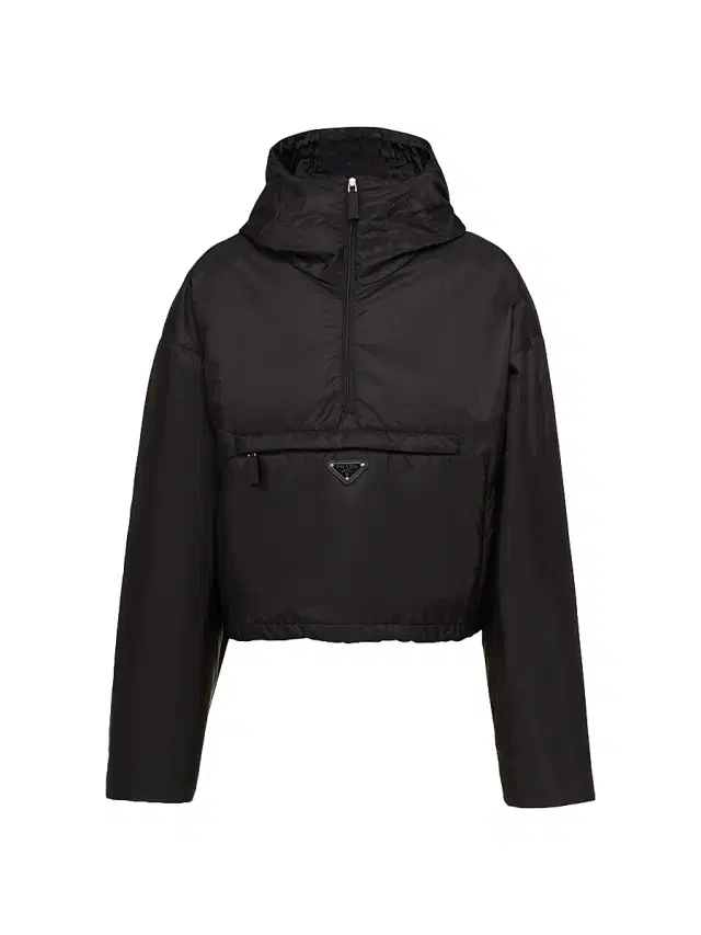Women's Re-Nylon Blouson Jacket - Black