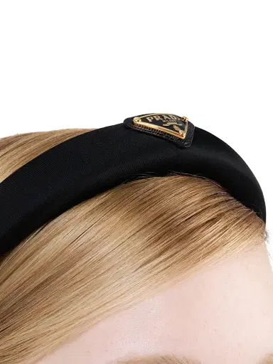 Prada Women's Re-Nylon Headband | Thumbnail 4 Prada Women's Re-Nylon Headband | Thumbnail 4