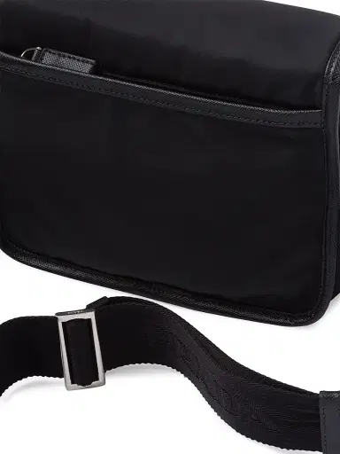 Prada Men's Re-Nylon and Saffiano Leather Shoulder Bag - Black - Size 0 | Thumbnail 7 Prada Men's Re-Nylon and Saffiano Leather Shoulder Bag - Black - Size 0 | Thumbnail 7