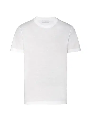 Prada Men's Three Pack Cotton Jersey T-Shirts | Thumbnail 1