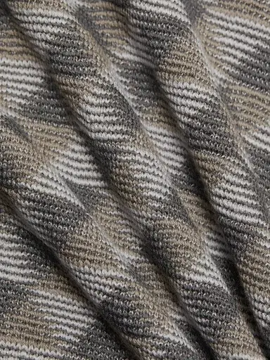 Giorgio Armani Men's Geo Print Crewneck Sweater | Thumbnail 7