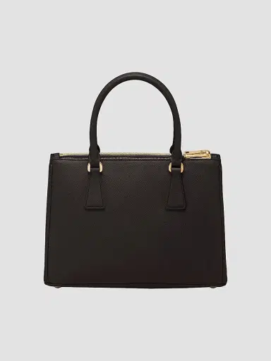 Prada Women's Medium Galleria Saffiano Leather Top Handle Bag - Black | Thumbnail 3 Prada Women's Medium Galleria Saffiano Leather Top Handle Bag - Black | Thumbnail 3