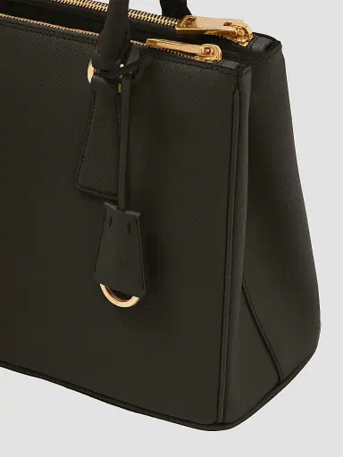 Prada Women's Medium Galleria Saffiano Leather Top Handle Bag - Black | Thumbnail 5 Prada Women's Medium Galleria Saffiano Leather Top Handle Bag - Black | Thumbnail 5