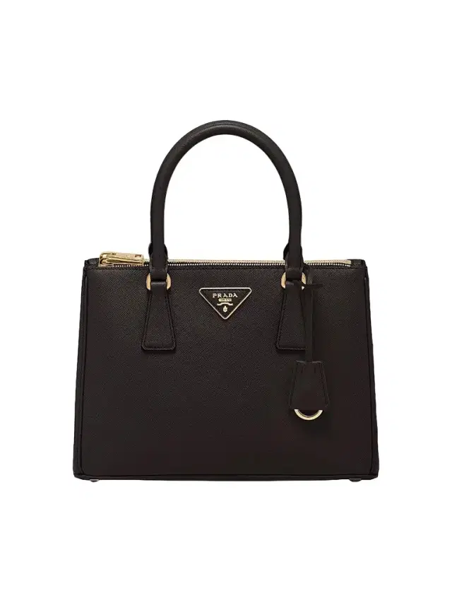 Prada Women's  Galleria Saffiano Leather Top Handle Bag - Black