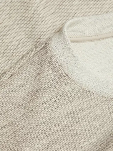 Giorgio Armani Men's Wool Jersey Crewneck Sweater - Tan - Size 40 | Thumbnail 7 Giorgio Armani Men's Wool Jersey Crewneck Sweater - Tan - Size 40 | Thumbnail 7
