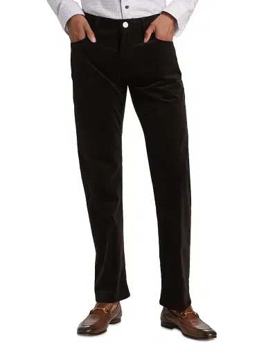 Giorgio Armani Men's 5-Pocket Corduroy Pants - Brown - Size 32 | Thumbnail 3 Giorgio Armani Men's 5-Pocket Corduroy Pants - Brown - Size 32 | Thumbnail 3