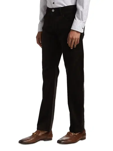 Giorgio Armani Men's 5-Pocket Corduroy Pants - Brown - Size 32 | Thumbnail 4 Giorgio Armani Men's 5-Pocket Corduroy Pants - Brown - Size 32 | Thumbnail 4
