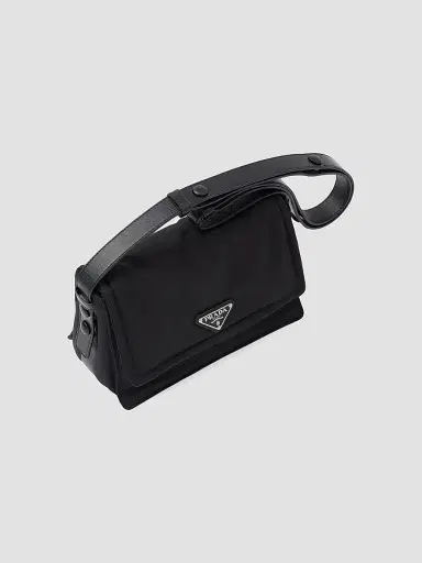 Prada Women's Small Padded Re-Nylon Shoulder Bag - Black | Thumbnail 3 Prada Women's Small Padded Re-Nylon Shoulder Bag - Black | Thumbnail 3