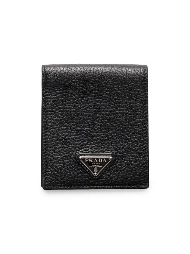 Men's Leather Wallet - Black