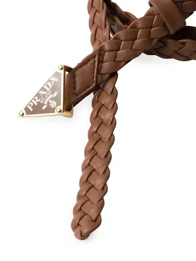 Prada Women's Nappa Leather Belt | Thumbnail 2 Prada Women's Nappa Leather Belt | Thumbnail 2