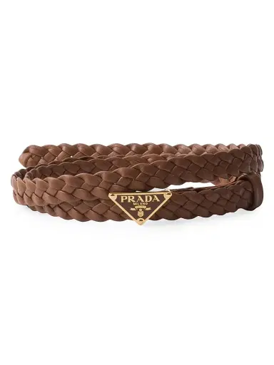Prada Women's Nappa Leather Belt | Thumbnail 1 Prada Women's Nappa Leather Belt | Thumbnail 1