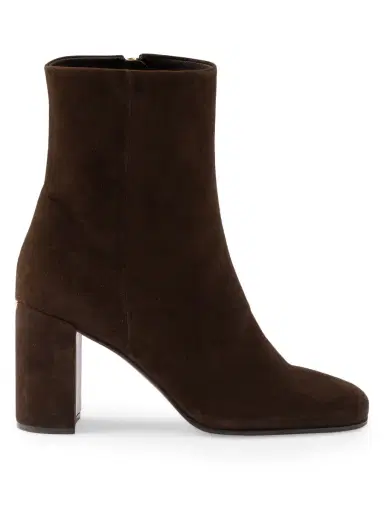 Prada Women's Suede Booties | Thumbnail 4 Prada Women's Suede Booties | Thumbnail 4