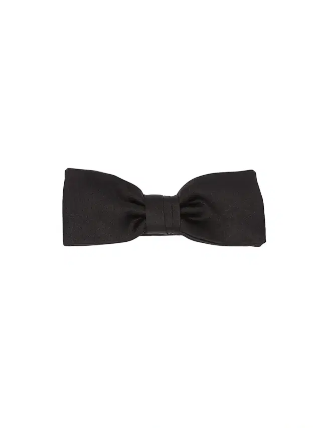 Prada Men's Satin Bow-Tie - Black