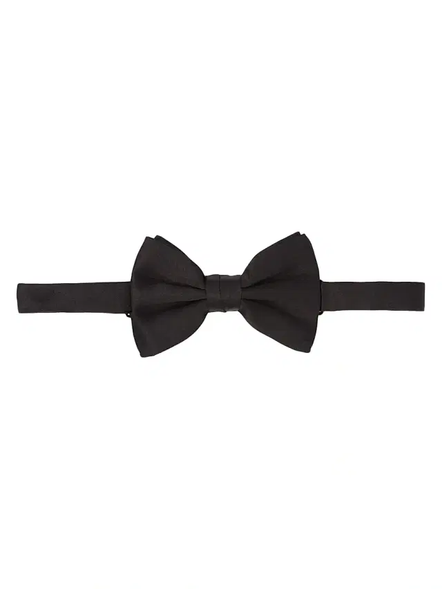 Prada Men's Satin Bow Tie - Black