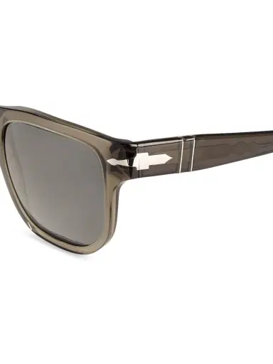 Persol Men's 55MM Pillow Polarized Sunglasses - Grey | Thumbnail 2