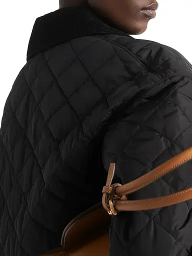 Prada Women's Light Re-Nylon Cropped Jacket - Black - Size 4 | Thumbnail 5 Prada Women's Light Re-Nylon Cropped Jacket - Black - Size 4 | Thumbnail 5