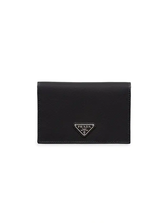 Men's Re-Nylon Passport Holder - Black