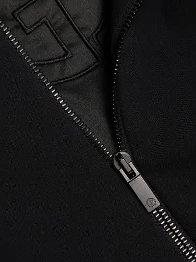 Giorgio Armani Men's Long Wool Zip-Up Jacket - Navy - Size 36 | Thumbnail 7