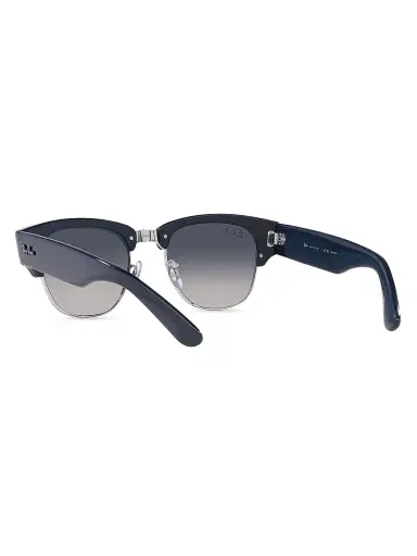 Ray-Ban Men's RB0316S Mega Clubmaster 53MM Sunglasses - Blue Gradient | Thumbnail 4