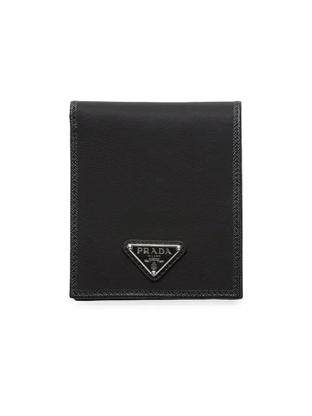 Men's Re-Nylon Wallet - Black