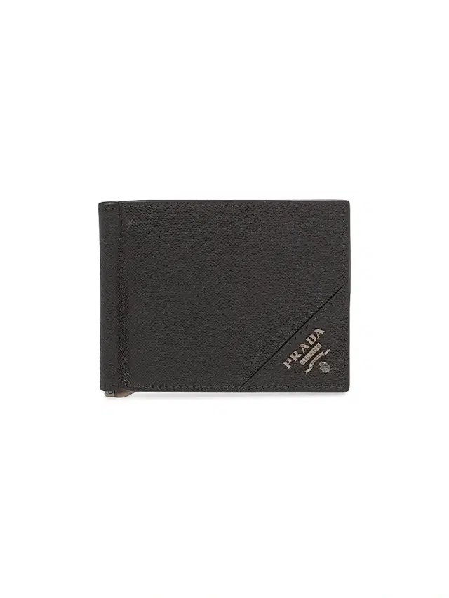 Prada Men's Saffiano Leather Wallet - Black