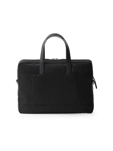 Prada Men's Re-Nylon and Saffiano Leather Briefcase | Thumbnail 3 Prada Men's Re-Nylon and Saffiano Leather Briefcase | Thumbnail 3