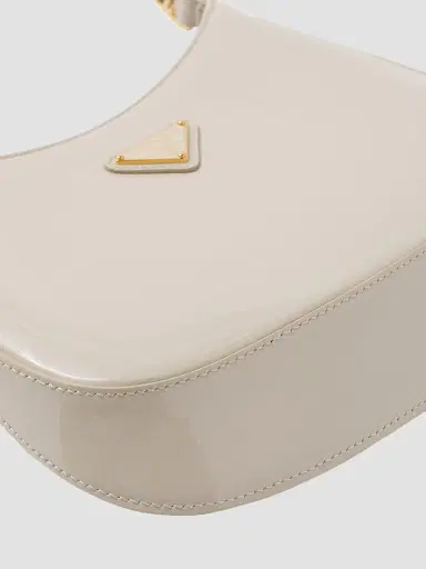 Prada Women's Cleo Patent Leather Shoulder Bag | Thumbnail 7 Prada Women's Cleo Patent Leather Shoulder Bag | Thumbnail 7