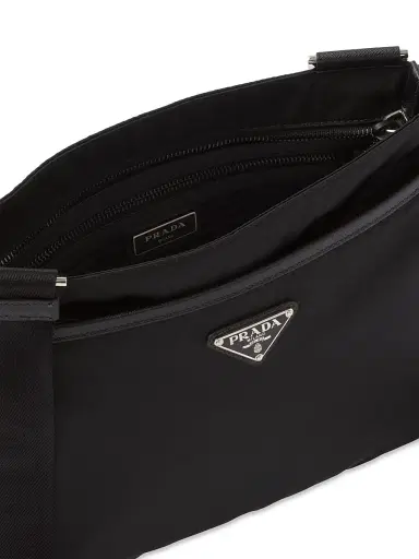 Prada Men's Re-Nylon and Saffiano Shoulder Bag - Black - Size 0 | Thumbnail 5