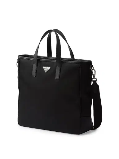 Prada Men's Re-Nylon and Saffiano Leather Tote Bag | Thumbnail 2