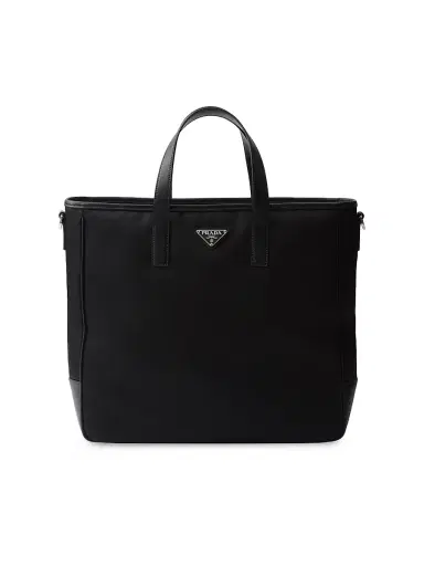 Prada Men's Re-Nylon and Saffiano Leather Tote Bag | Thumbnail 1