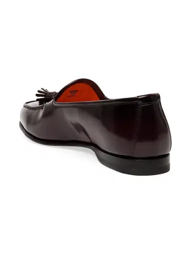Santoni Men's Andrea Tassel Loafers | Thumbnail 3 Santoni Men's Andrea Tassel Loafers | Thumbnail 3