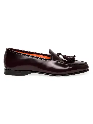 Santoni Men's Andrea Tassel Loafers | Thumbnail 1 Santoni Men's Andrea Tassel Loafers | Thumbnail 1