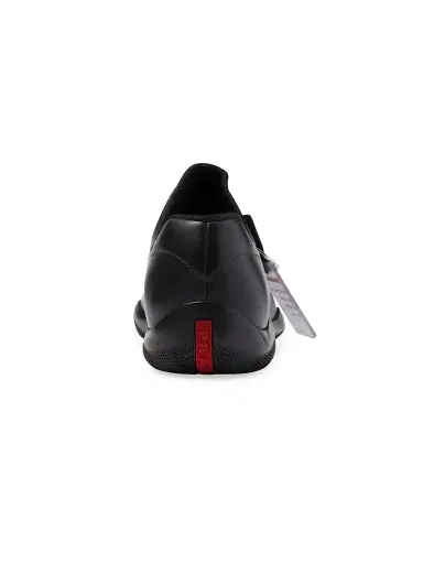Prada Men's Toblach Leather Sneakers - Black - Size 7 | Thumbnail 5