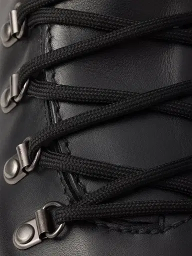 Prada Men's Brixxen Leather Booties - Black - Size 10.5 | Thumbnail 4