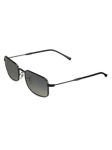 Ray-Ban Men's RB3746 56MM Rectangular Sunglasses - Gradient Grey Black | Thumbnail 1