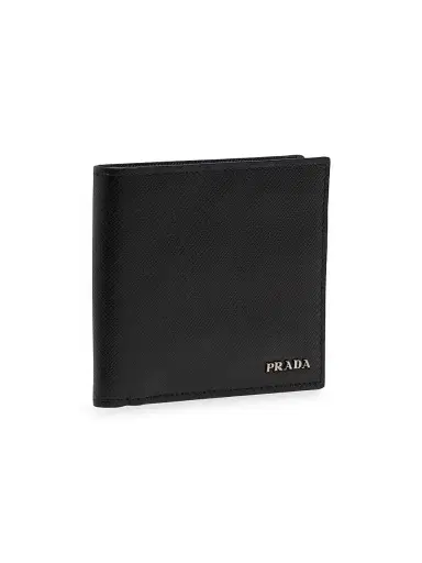 Prada Men's Saffiano Leather Wallet | Thumbnail 5