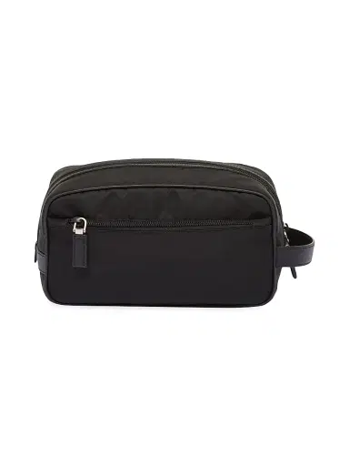 Prada Nylon and Saffiano Leather Travel Pouch | Thumbnail 3 Prada Nylon and Saffiano Leather Travel Pouch | Thumbnail 3