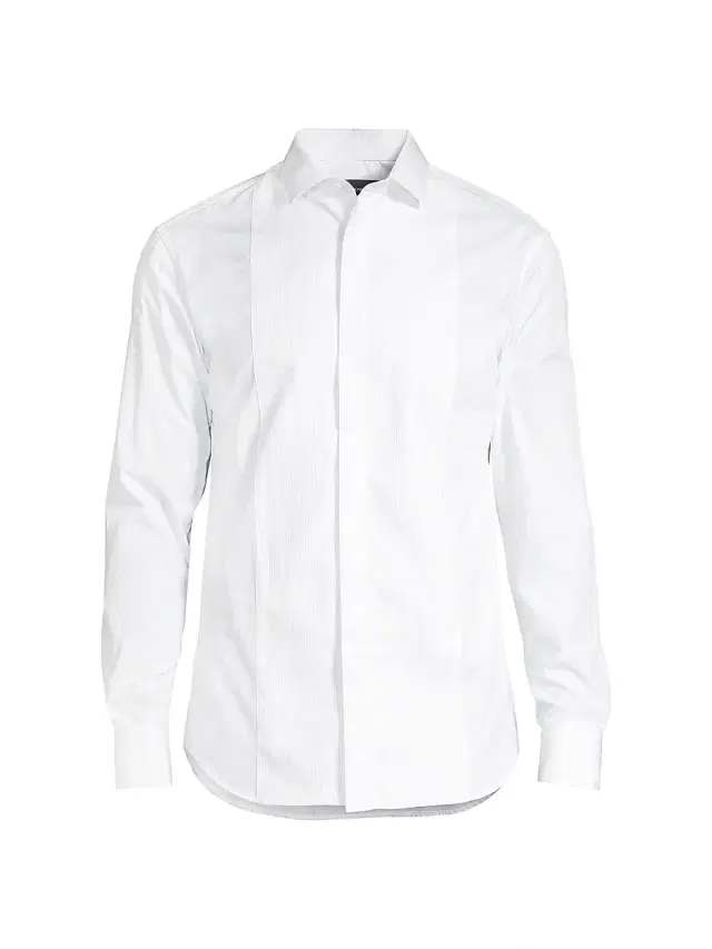 Giorgio Armani Men's Button-Down Shirt - White