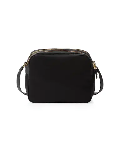 Prada Women's Re-Edition 1978 Re-Nylon and Saffiano Leather Mini Shoulder Bag - Black | Thumbnail 3