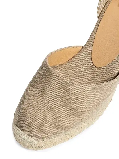 Castañer Women's Carina 3 Espadrille Wedge Sandals - Sand - Size 7.5 | Thumbnail 3
