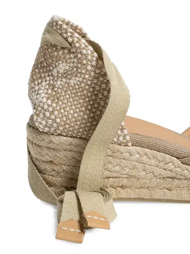 Castañer Women's Carina 3 Espadrille Wedge Sandals - Sand - Size 7.5 | Thumbnail 4