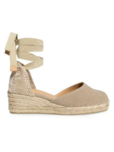 Castañer Women's Carina 3 Espadrille Wedge Sandals - Sand - Size 7.5 | Thumbnail 1