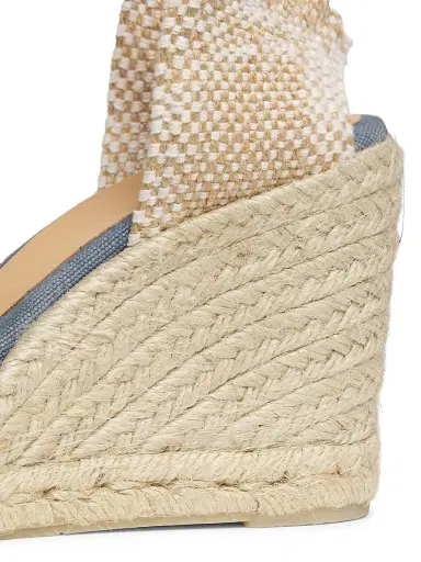 Castañer Women's Carina Cotton Canvas Espadrilles - Citadel Denim Blue - Size 7.5 | Thumbnail 5