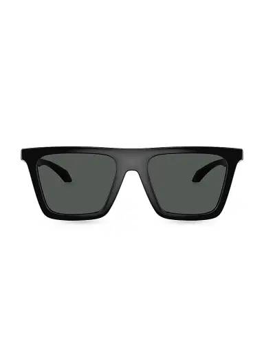 Versace Men's 53MM Square Sunglasses - Black Dark Grey | Thumbnail 2 Versace Men's 53MM Square Sunglasses - Black Dark Grey | Thumbnail 2