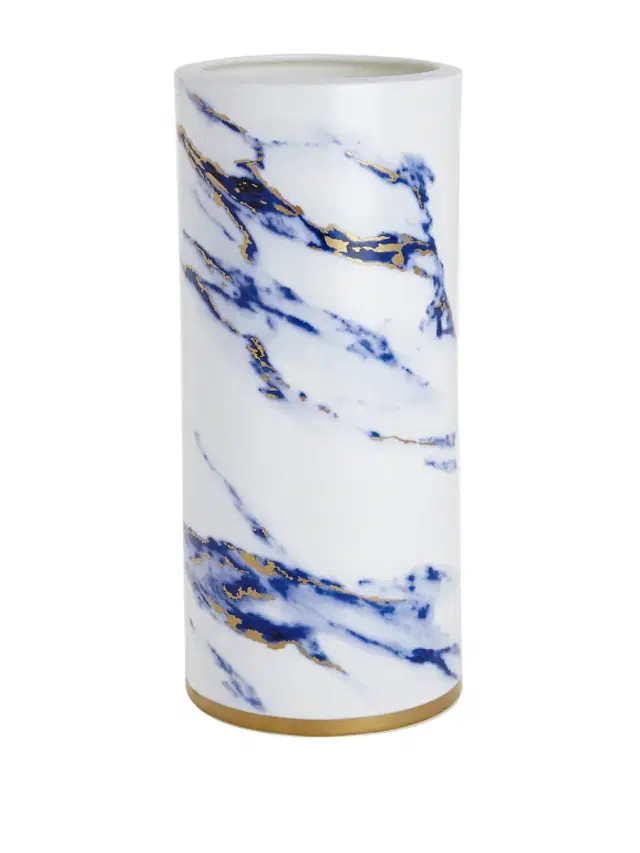 Marble Vase - Blue